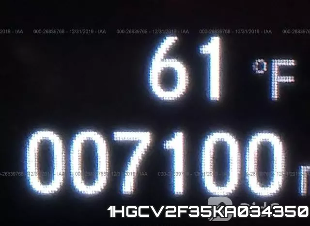 1HGCV2F35KA034350 фото 7