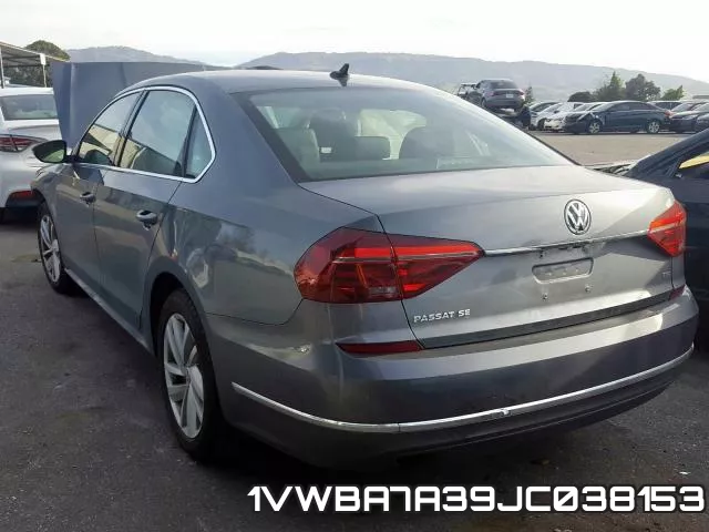 1VWBA7A39JC038153 фото 3