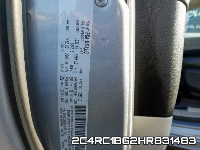 2C4RC1BG2HR831483 фото 2