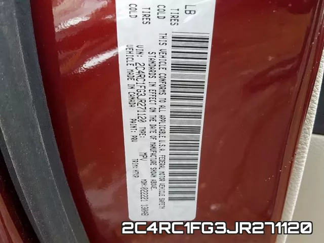 2C4RC1FG3JR271120 фото 2