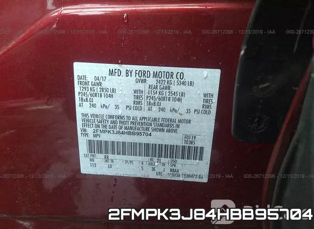 2FMPK3J84HBB95704 фото 9