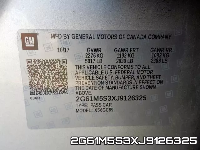 2G61M5S3XJ9126325 фото 2