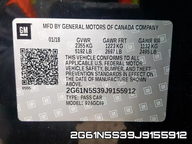 2G61N5S39J9155912 фото 2