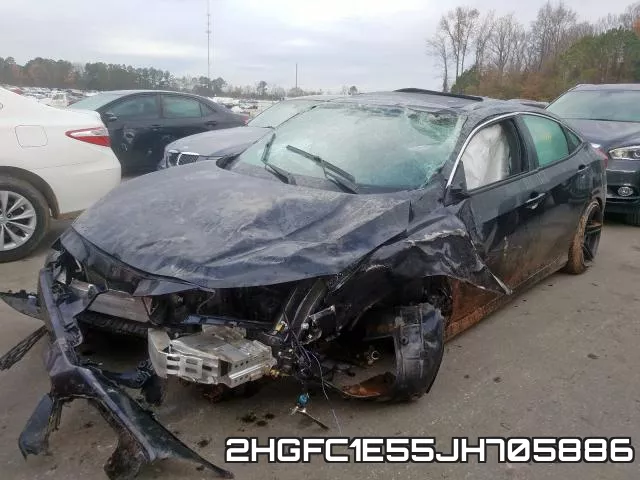 2HGFC1E55JH705886 фото 2