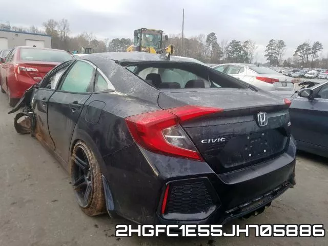 2HGFC1E55JH705886 фото 3