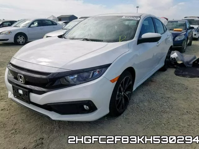 2HGFC2F83KH530294 фото 3