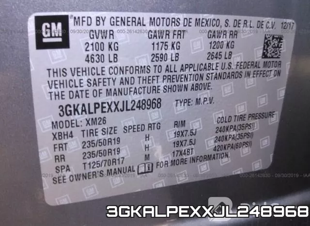 3GKALPEXXJL248968 фото 6
