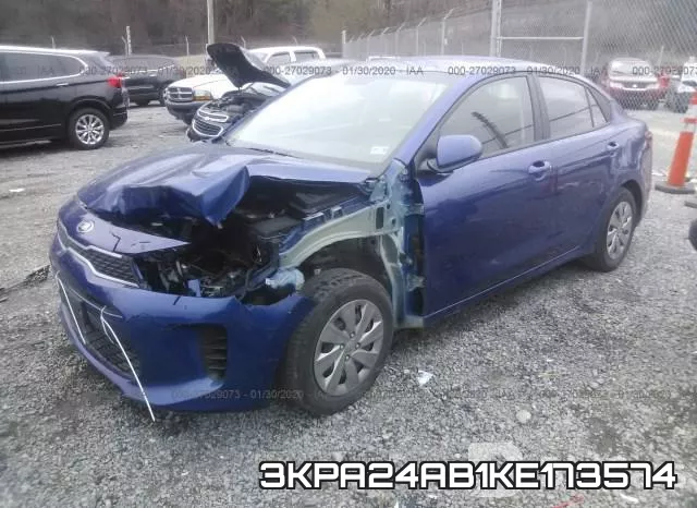 3KPA24AB1KE173574 фото 2