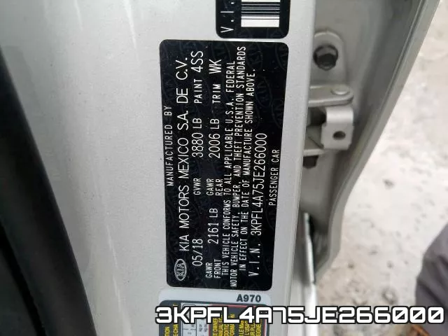 3KPFL4A75JE266000 фото 2