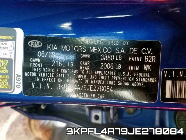 3KPFL4A79JE278084 фото 2