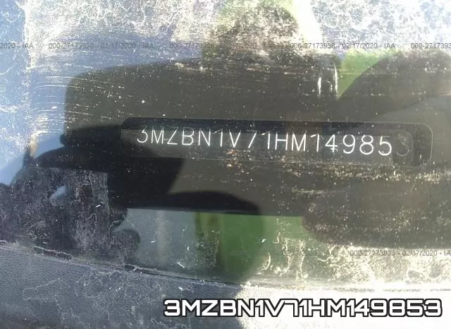 3MZBN1V71HM149853 фото 5