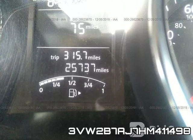 3VW2B7AJ7HM411498 фото 7