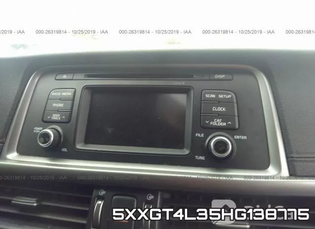 5XXGT4L35HG138775 фото 4