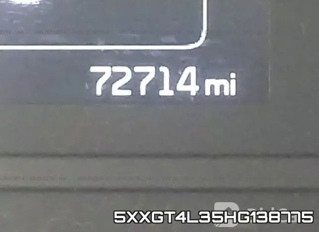 5XXGT4L35HG138775 фото 5