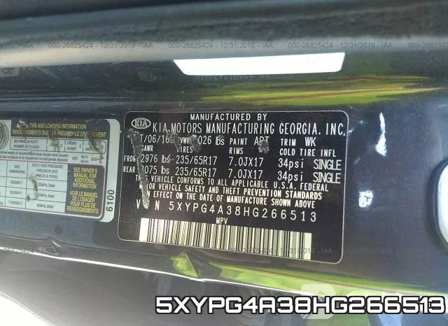 5XYPG4A38HG266513 фото 9