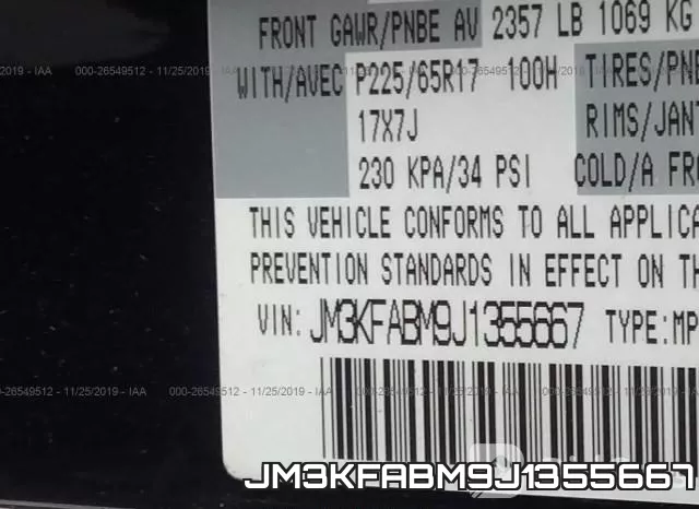 JM3KFABM9J1355667 фото 7