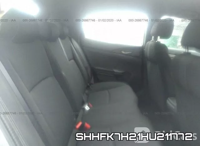 SHHFK7H21HU211772 фото 7