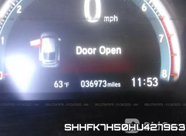 SHHFK7H50HU427963 фото 7