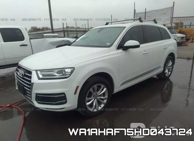 WA1AHAF75HD043724 фото 2