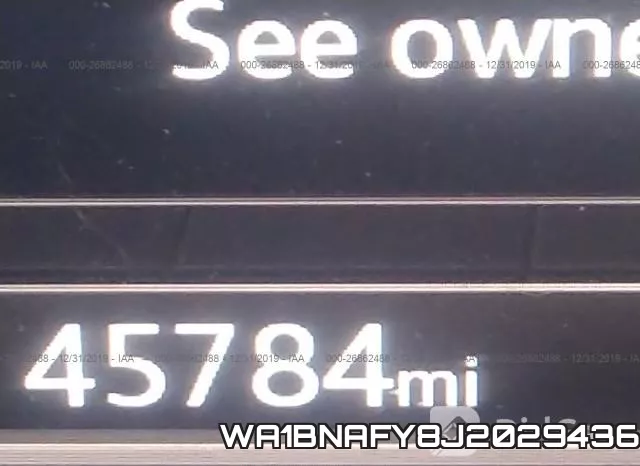 WA1BNAFY8J2029436 фото 7