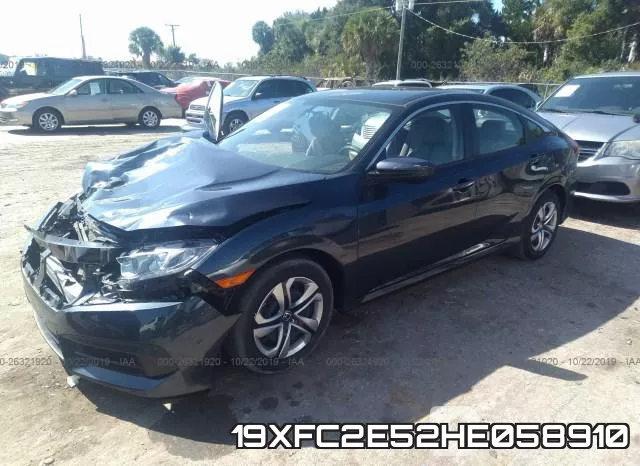 19XFC2E52HE058910 фото 2