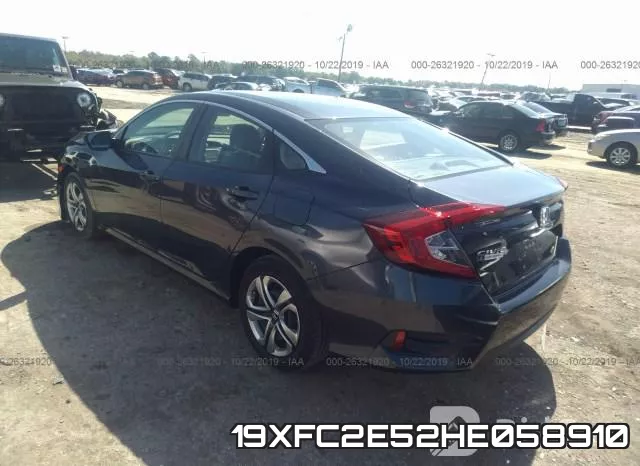 19XFC2E52HE058910 фото 3