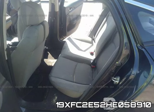 19XFC2E52HE058910 фото 7