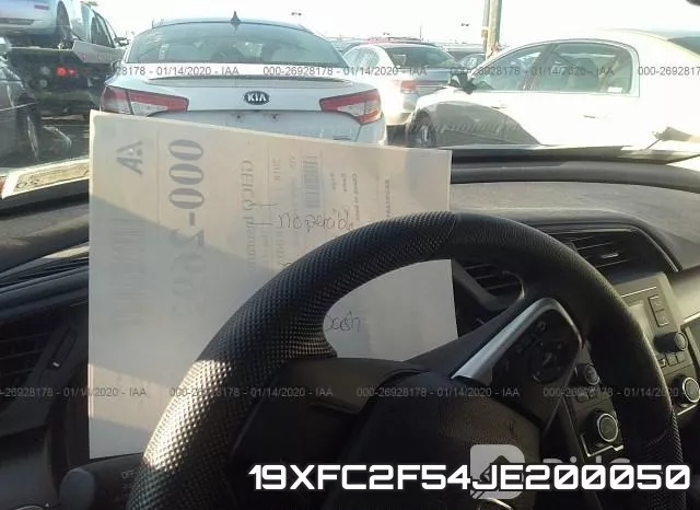 19XFC2F54JE200050 фото 6