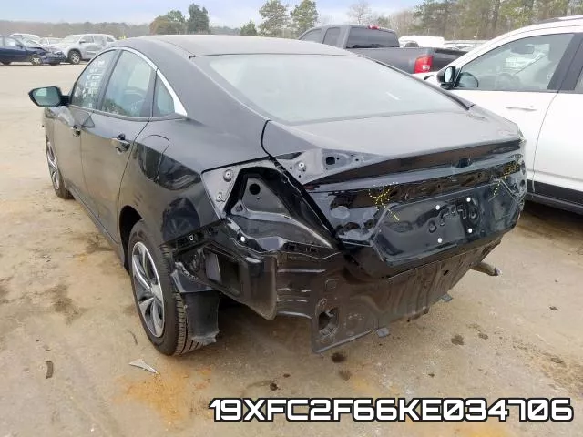 19XFC2F66KE034706 фото 3