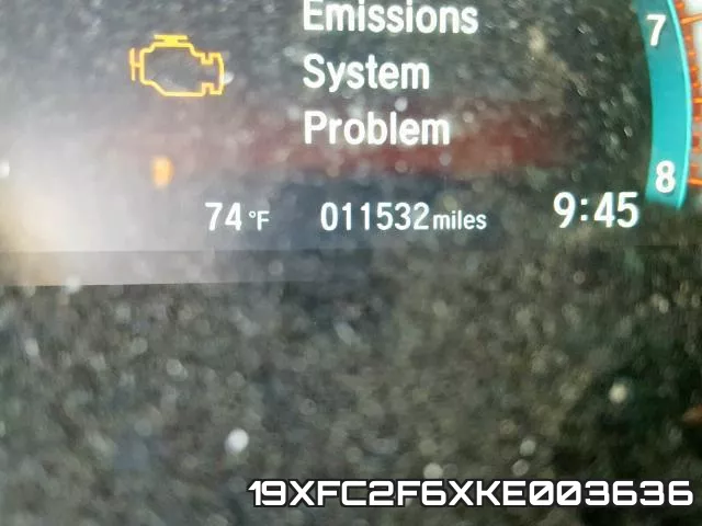 19XFC2F6XKE003636 фото 8