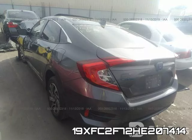19XFC2F72HE207414 фото 3