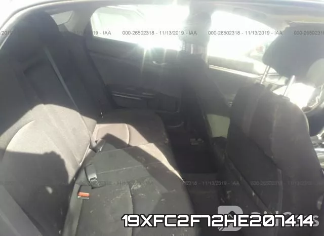 19XFC2F72HE207414 фото 6