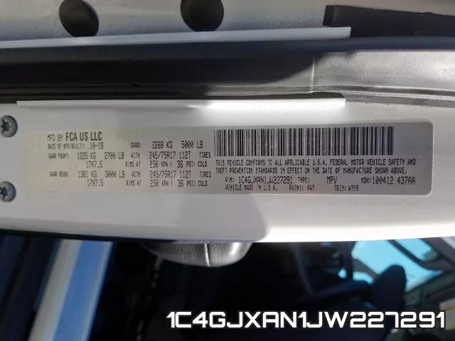 1C4GJXAN1JW227291 фото 2