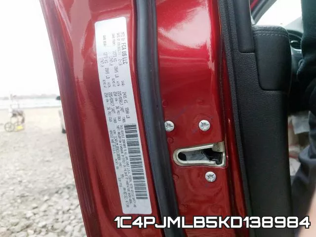 1C4PJMLB5KD138984 фото 2