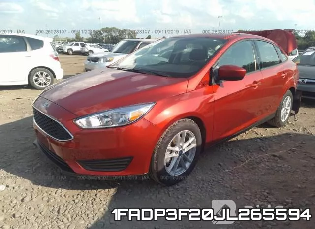 1FADP3F20JL265594 фото 3