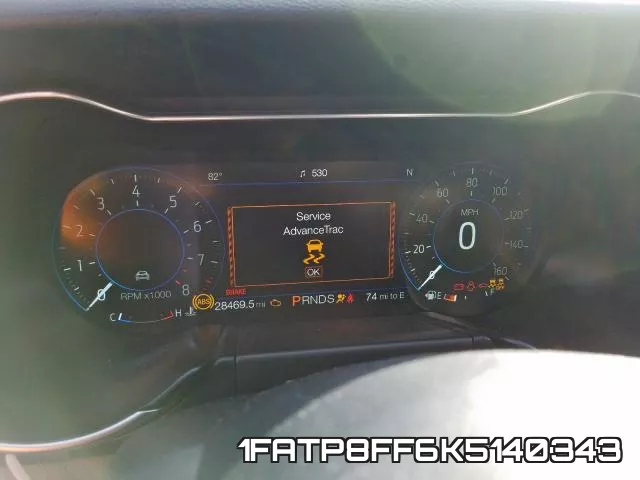 1FATP8FF6K5140343 фото 8