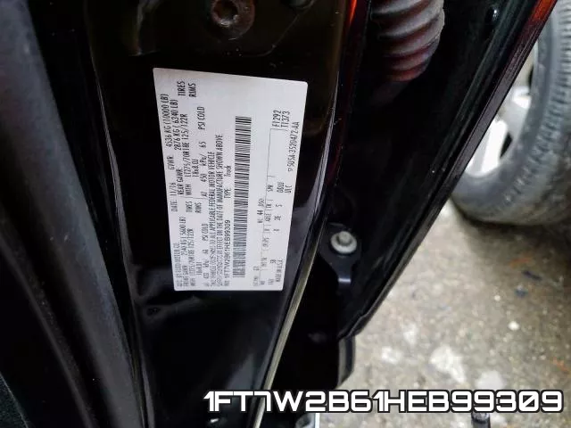 1FT7W2B61HEB99309 фото 2