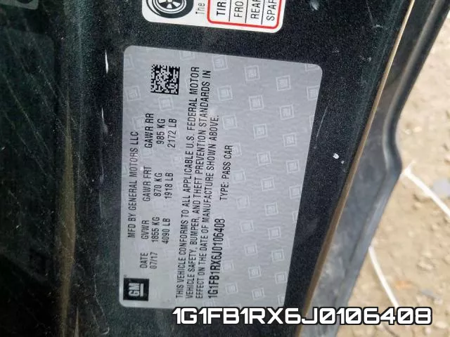 1G1FB1RX6J0106408 фото 2