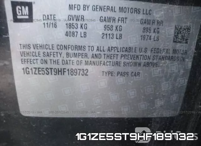 1G1ZE5ST9HF189732 фото 6