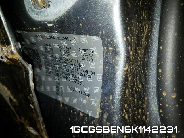 1GCGSBEN6K1142231 фото 2