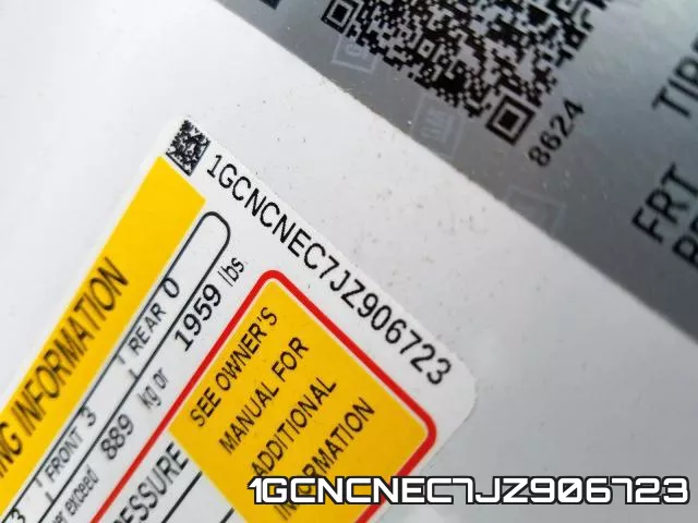 1GCNCNEC7JZ906723 фото 2