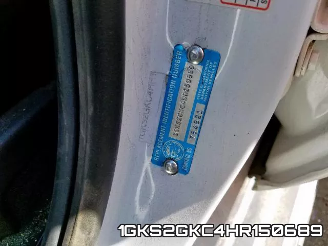 1GKS2GKC4HR150689 фото 8