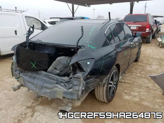 1HGCR2F59HA264875 фото 5