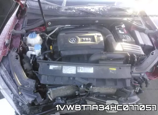 1VWBT7A34HC077057 фото 2