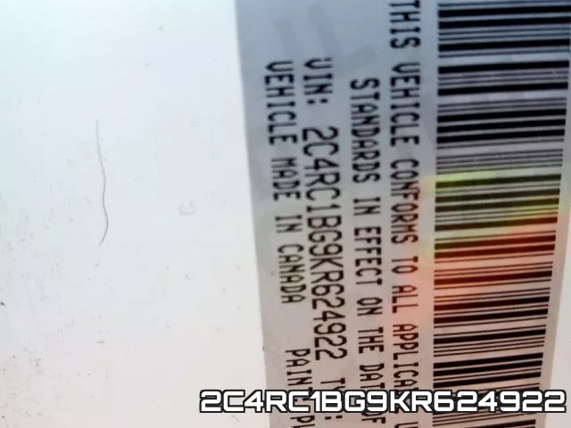 2C4RC1BG9KR624922 фото 2