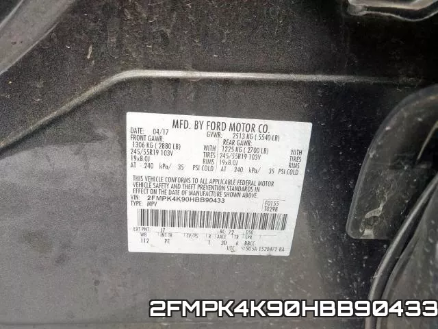 2FMPK4K90HBB90433 фото 2