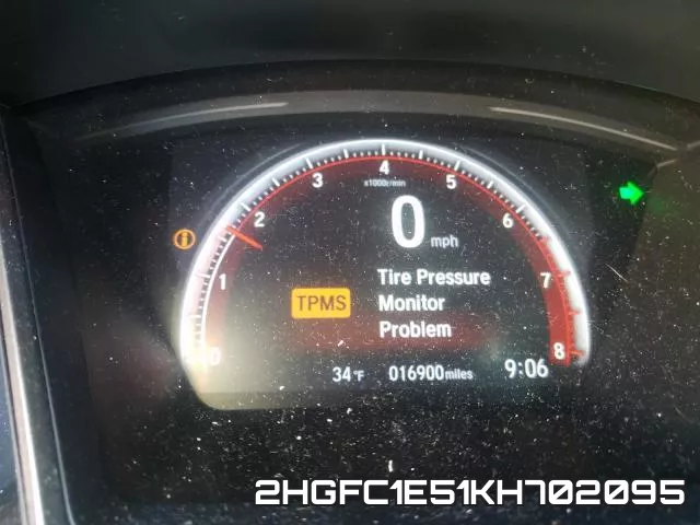 2HGFC1E51KH702095 фото 4