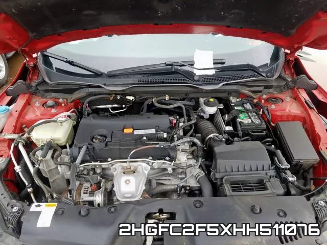 2HGFC2F5XHH511076 фото 5