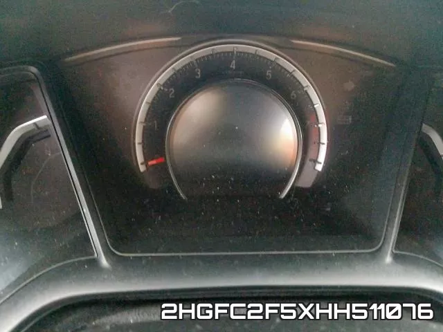 2HGFC2F5XHH511076 фото 6