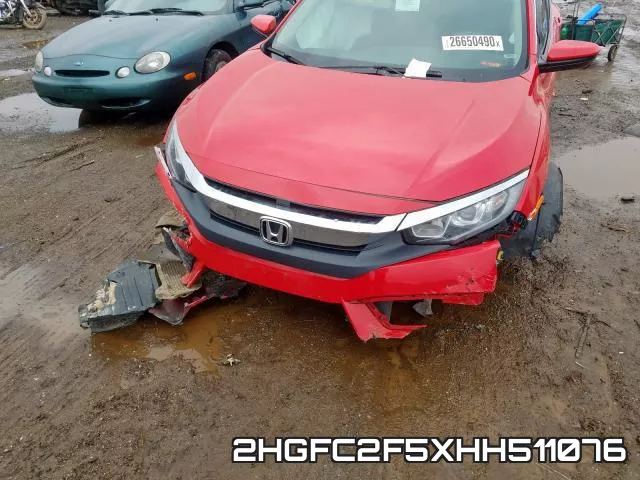 2HGFC2F5XHH511076 фото 7